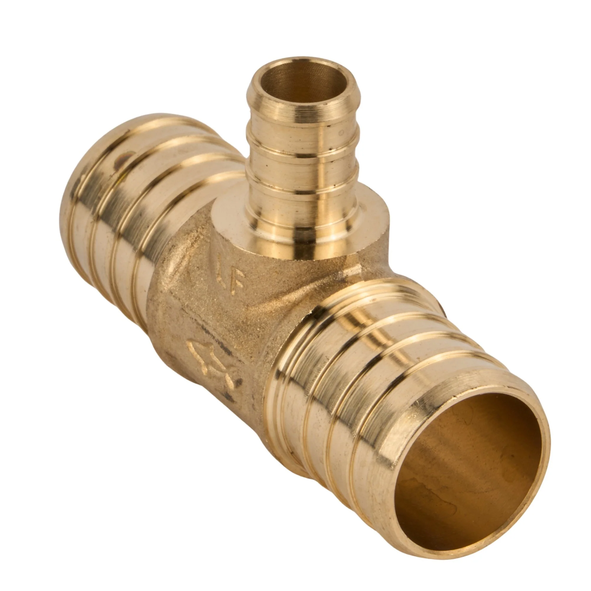 SharkBite PEX Crimp Brass Reducing Tee (Lead Free) - Image 6