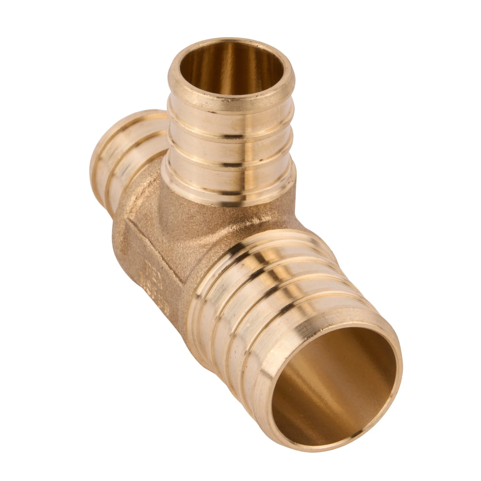 SharkBite PEX Crimp Brass Reducing Tee (Lead Free) - Image 7