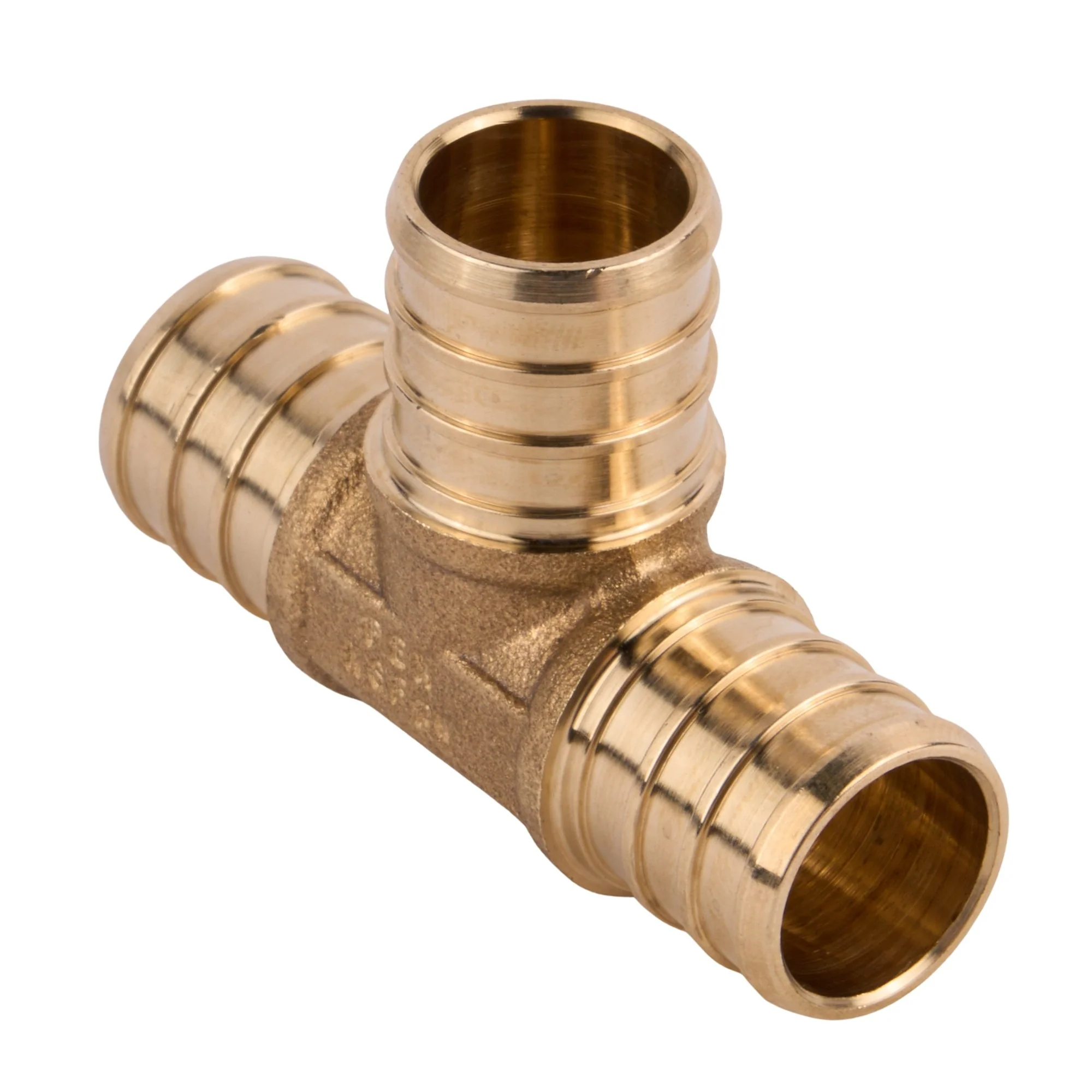 SharkBite PEX Crimp Brass Tee (Lead Free) - Image 4