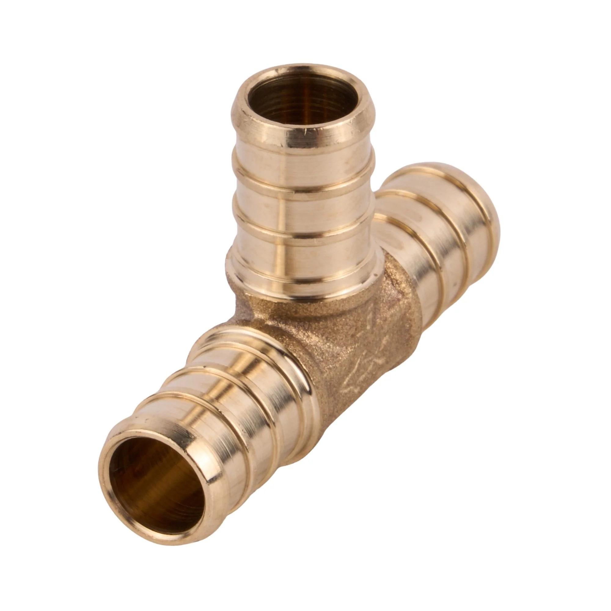 SharkBite PEX Crimp Brass Tee (Lead Free) - Image 6