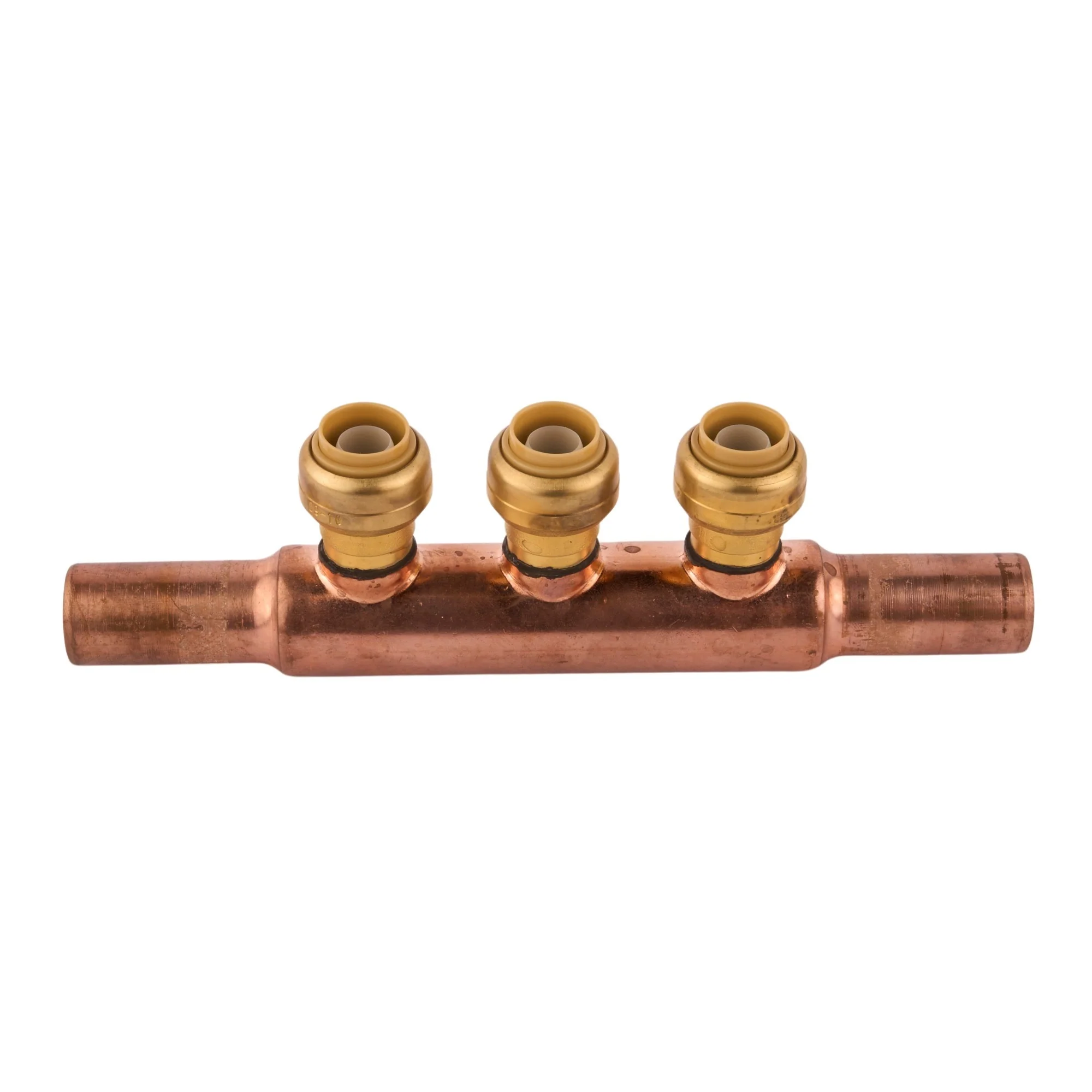 SharkBite Push-to-Connect Copper 3-Port (1/2") Manifold (Lead Free) - Image 2