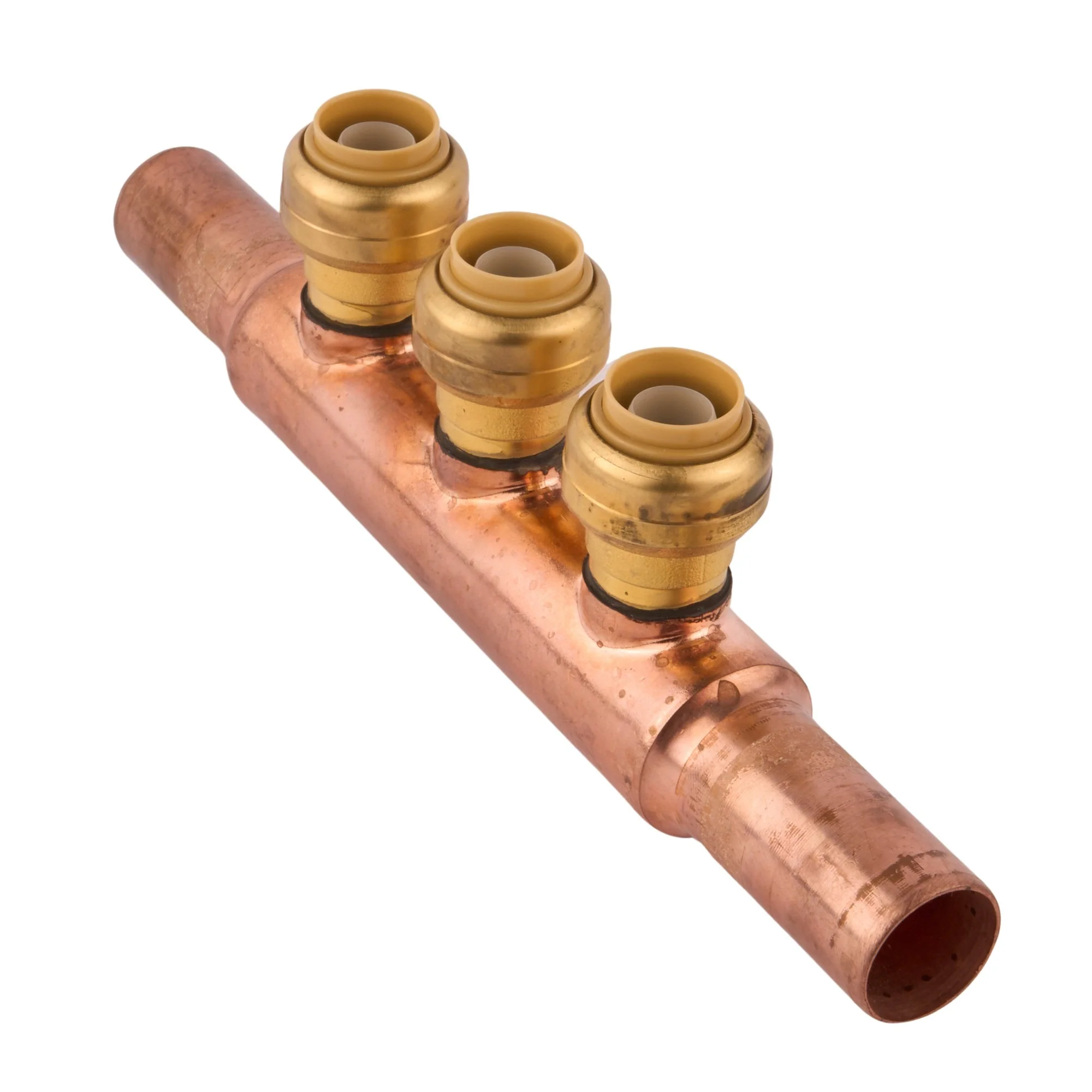 SharkBite Push-to-Connect Copper 3-Port (1/2") Manifold (Lead Free) - Image 3
