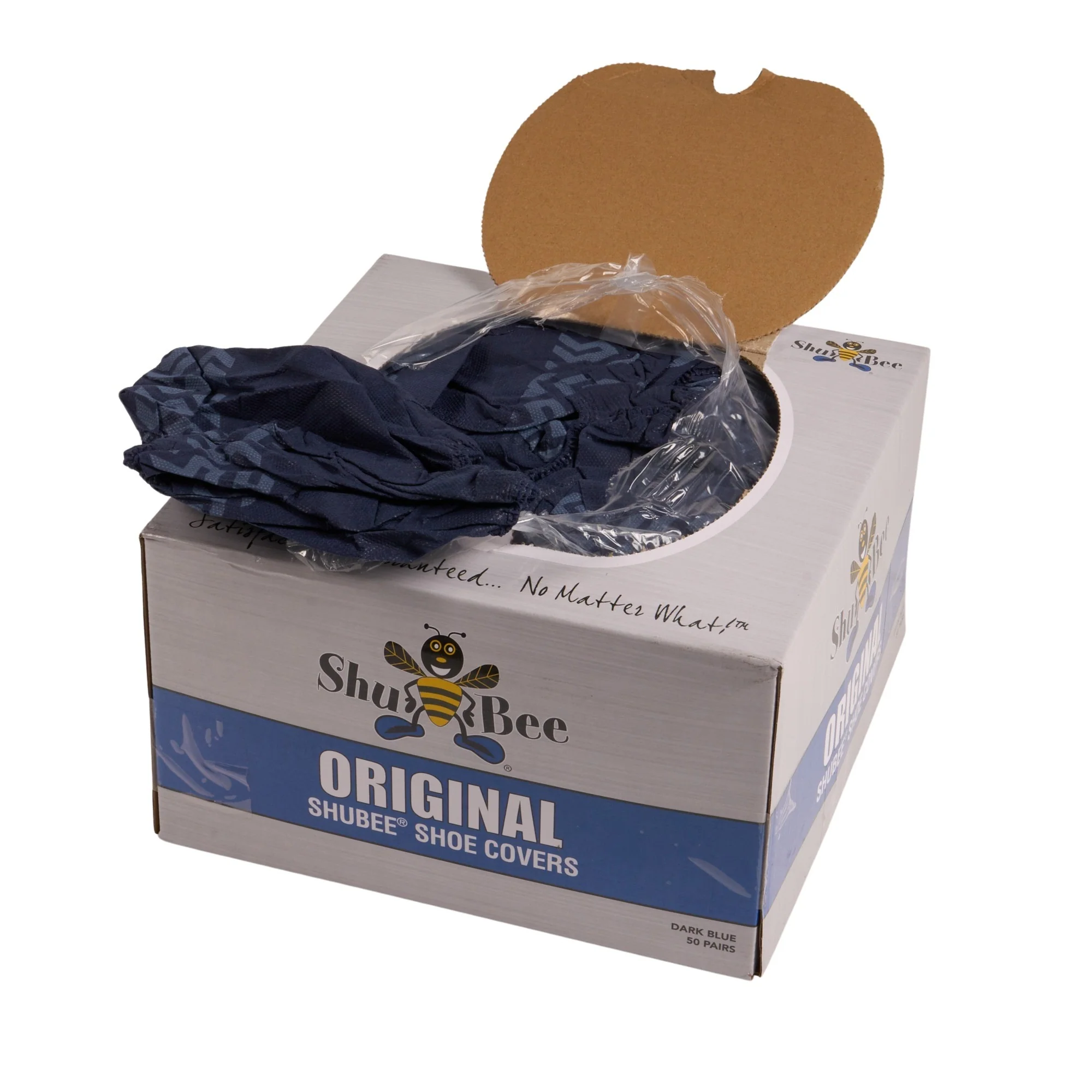 Shubee Shoe Cover Dark Blue Cloth - Image 2