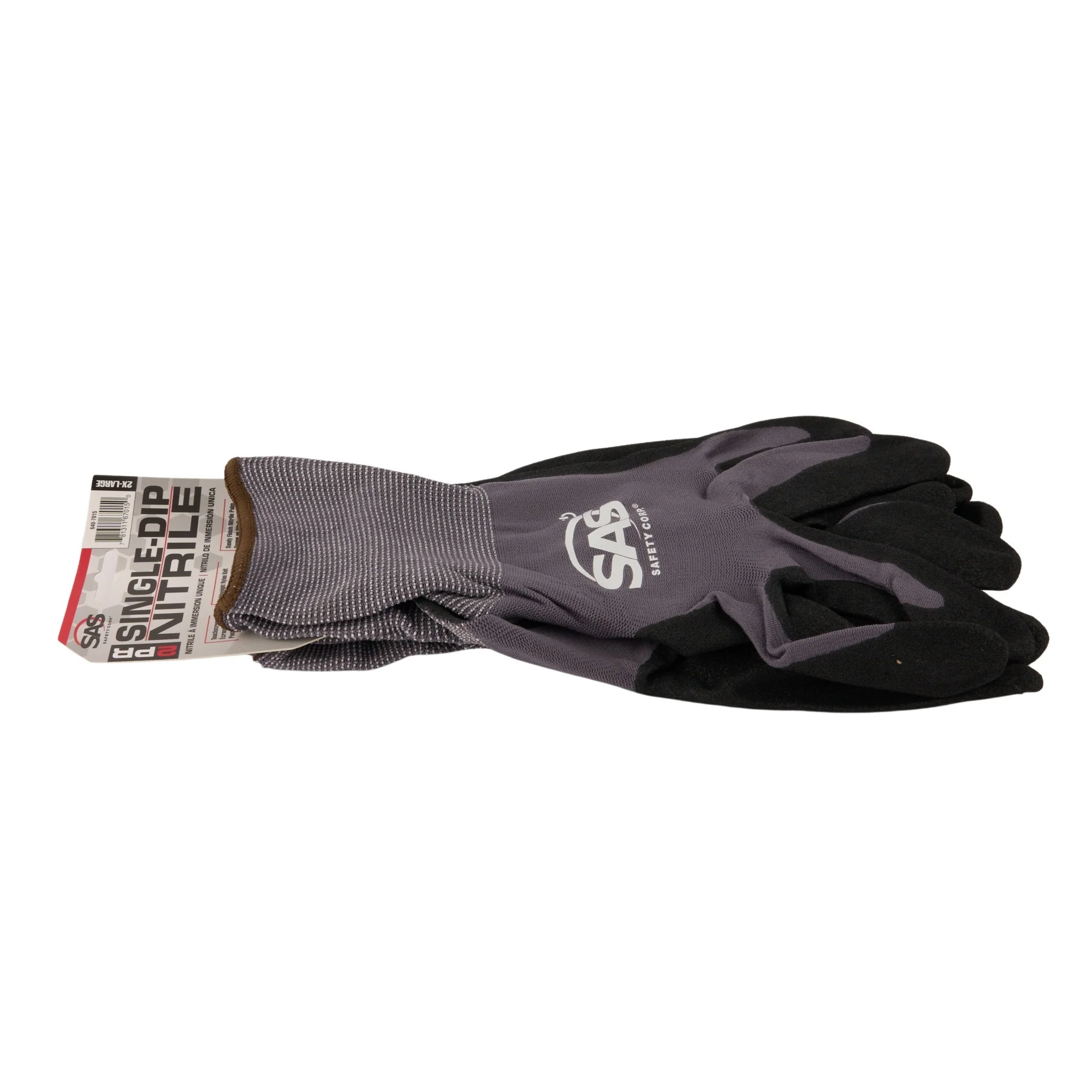 Single Dip Nitrile Palm W/Sandy Finish Gloves -Xxl - Image 3