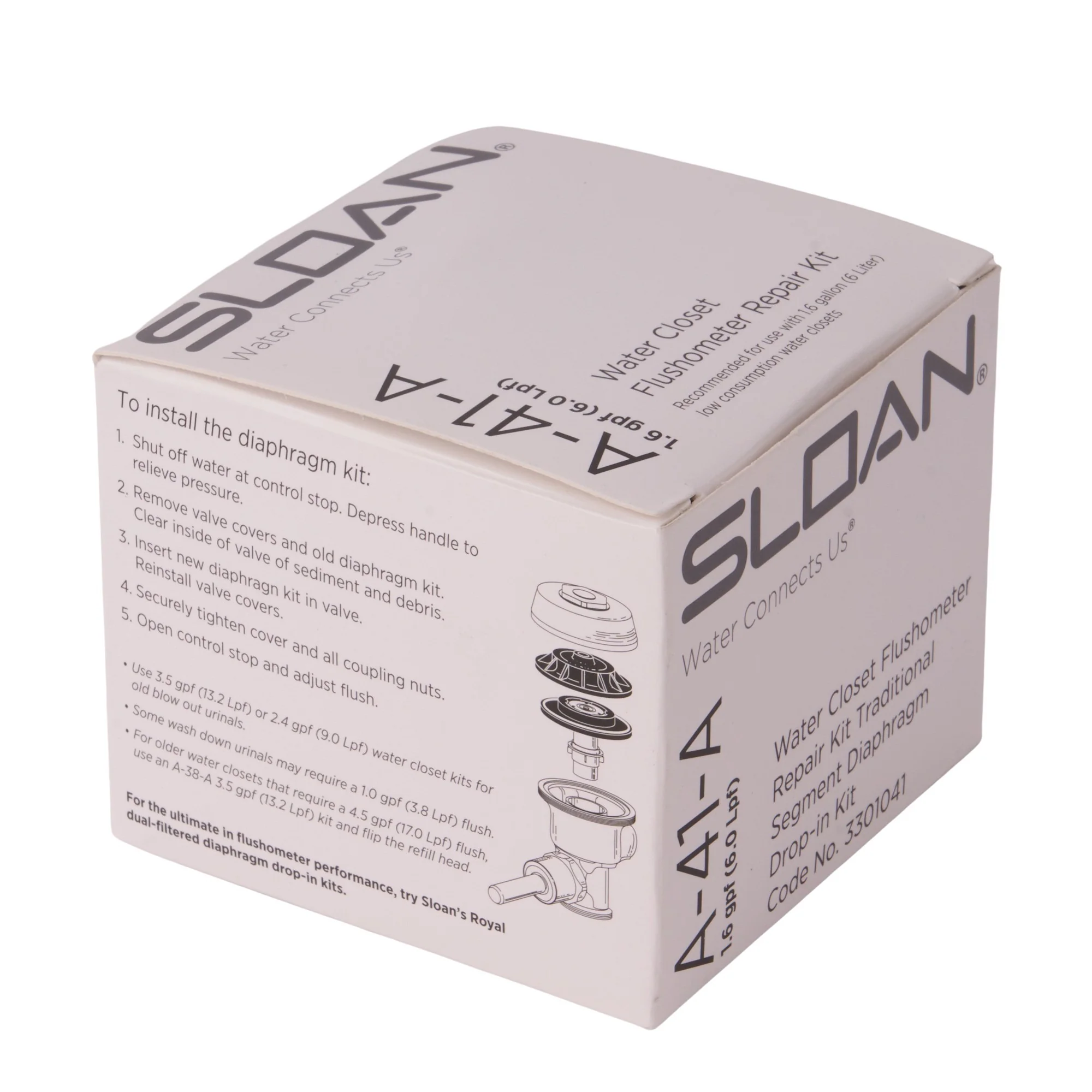 Sloan A41A Repair Kit – 1.6 GPF Closet Flushometer - Image 5