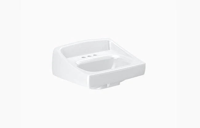 Sloan Vitreous China Wall-Mounted Backsplash Lavatory – 3873003