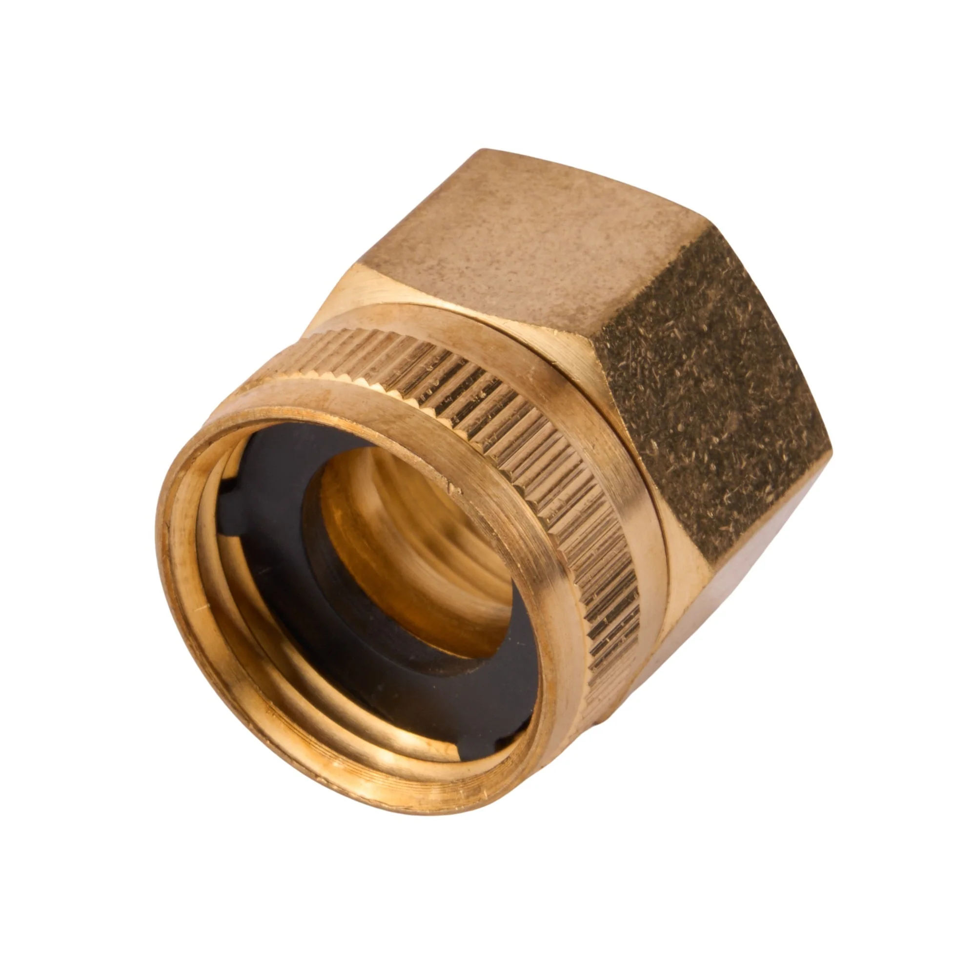 SWI Brass Hose Adapter (FHT x FIP)