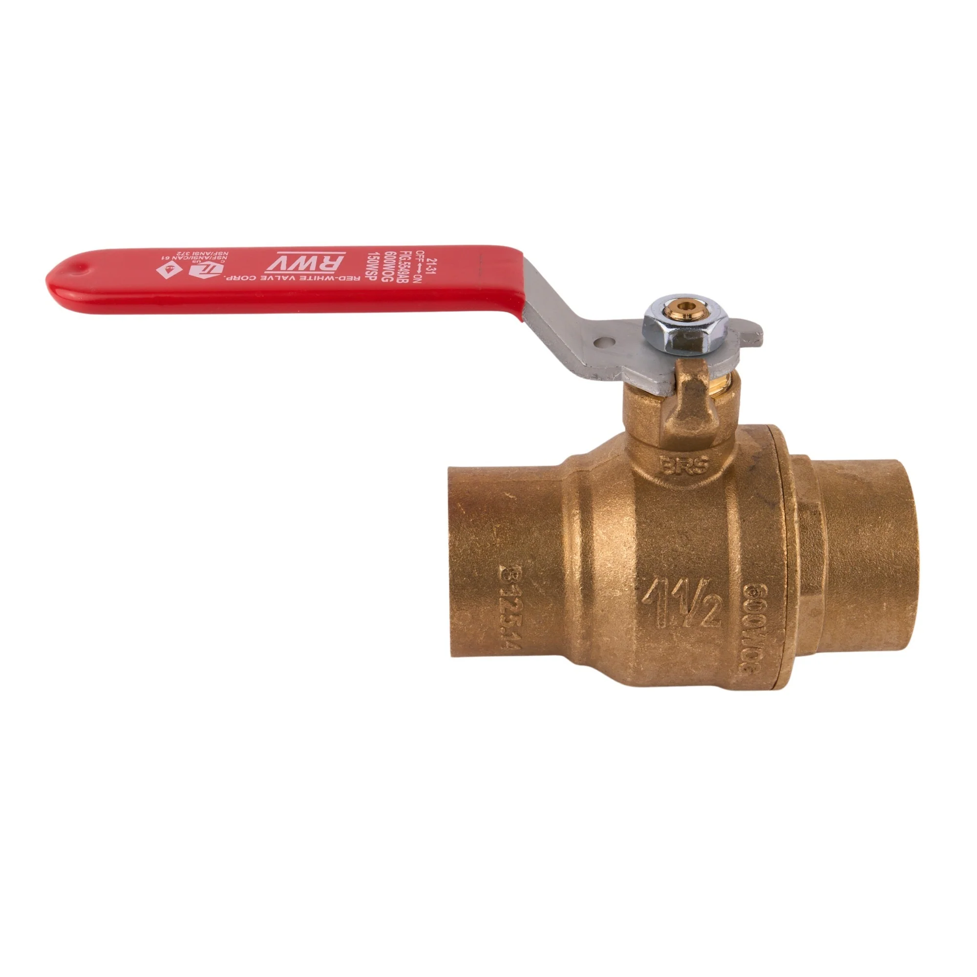 Swt Brass Full Port Lead-Free Ball Valve - Image 9