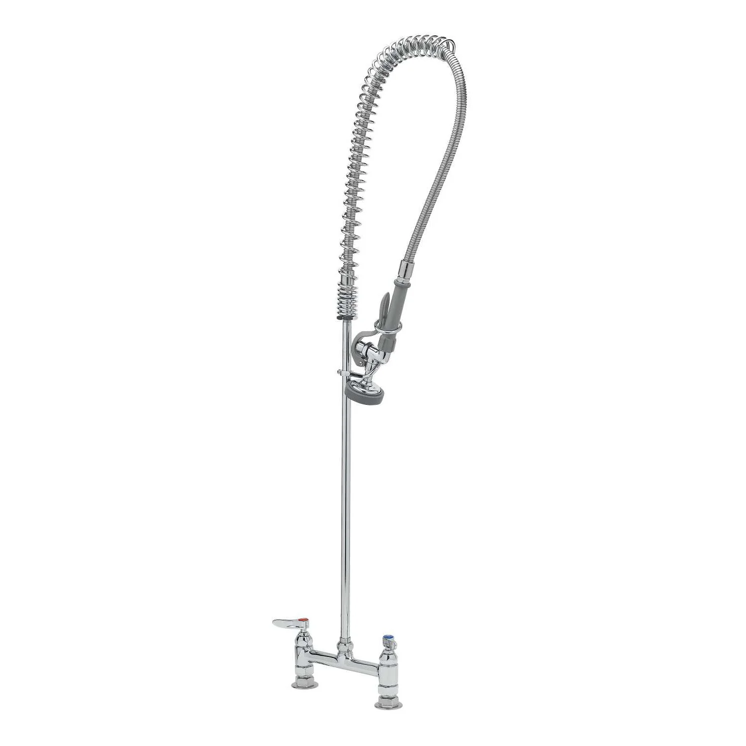 T & S Brass 8" Deck Mount Pre-Rinse Unit