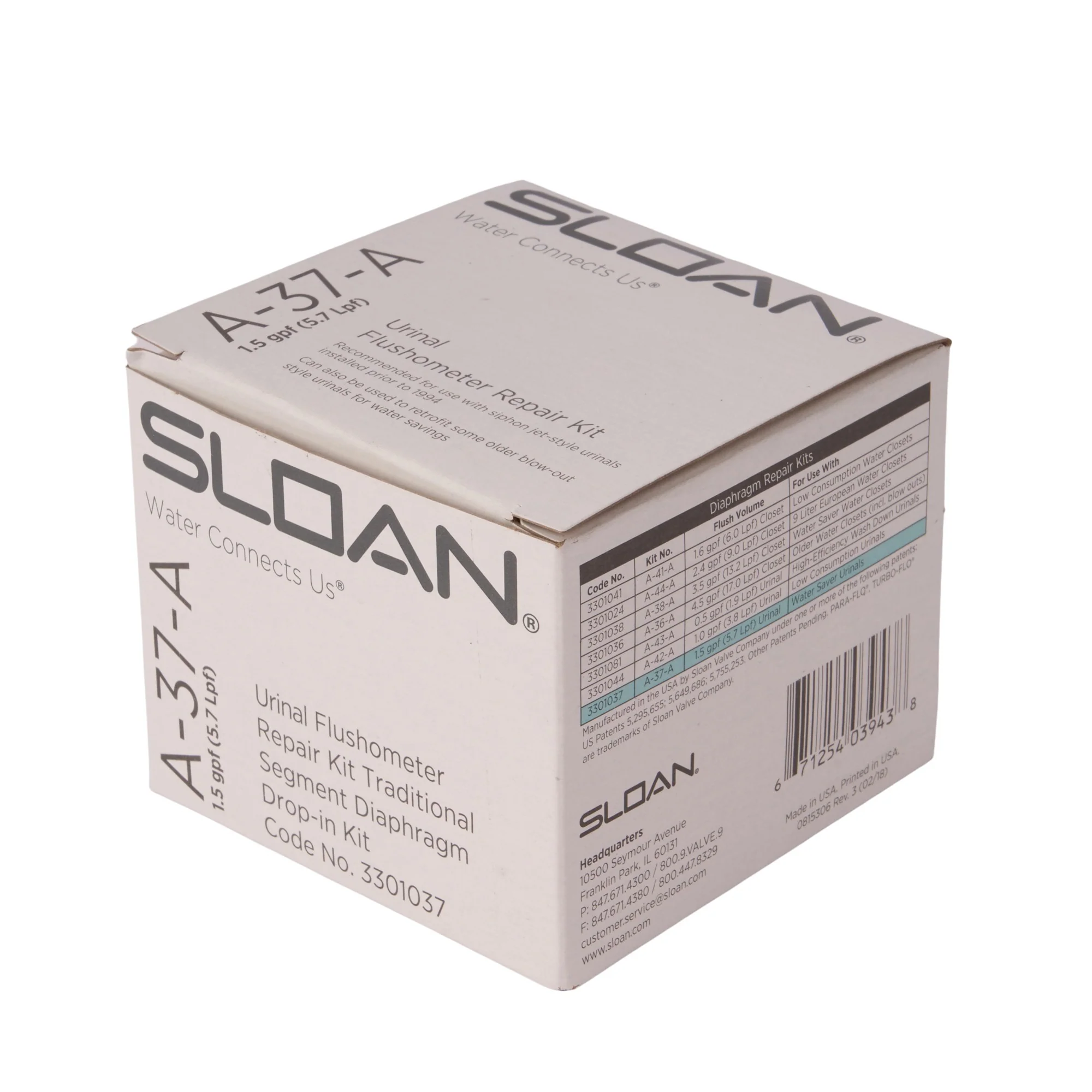 Sloan A37A Urinal Repair Kit - Image 4