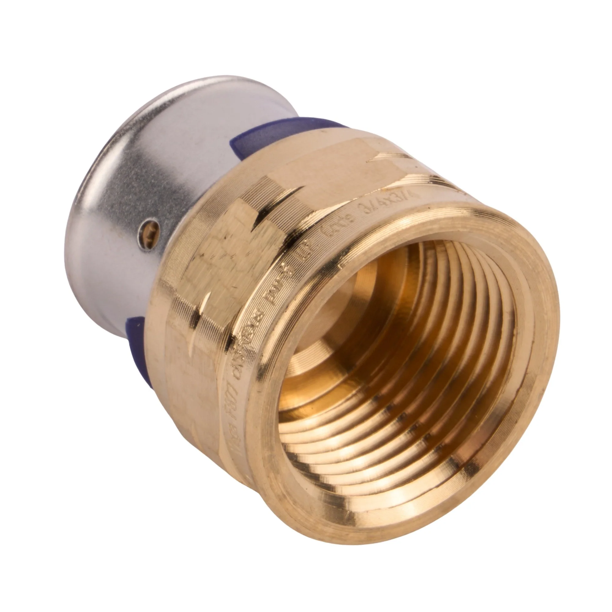 Viega Press Bronze Adapter Press x FPT (Lead Free) - Image 3
