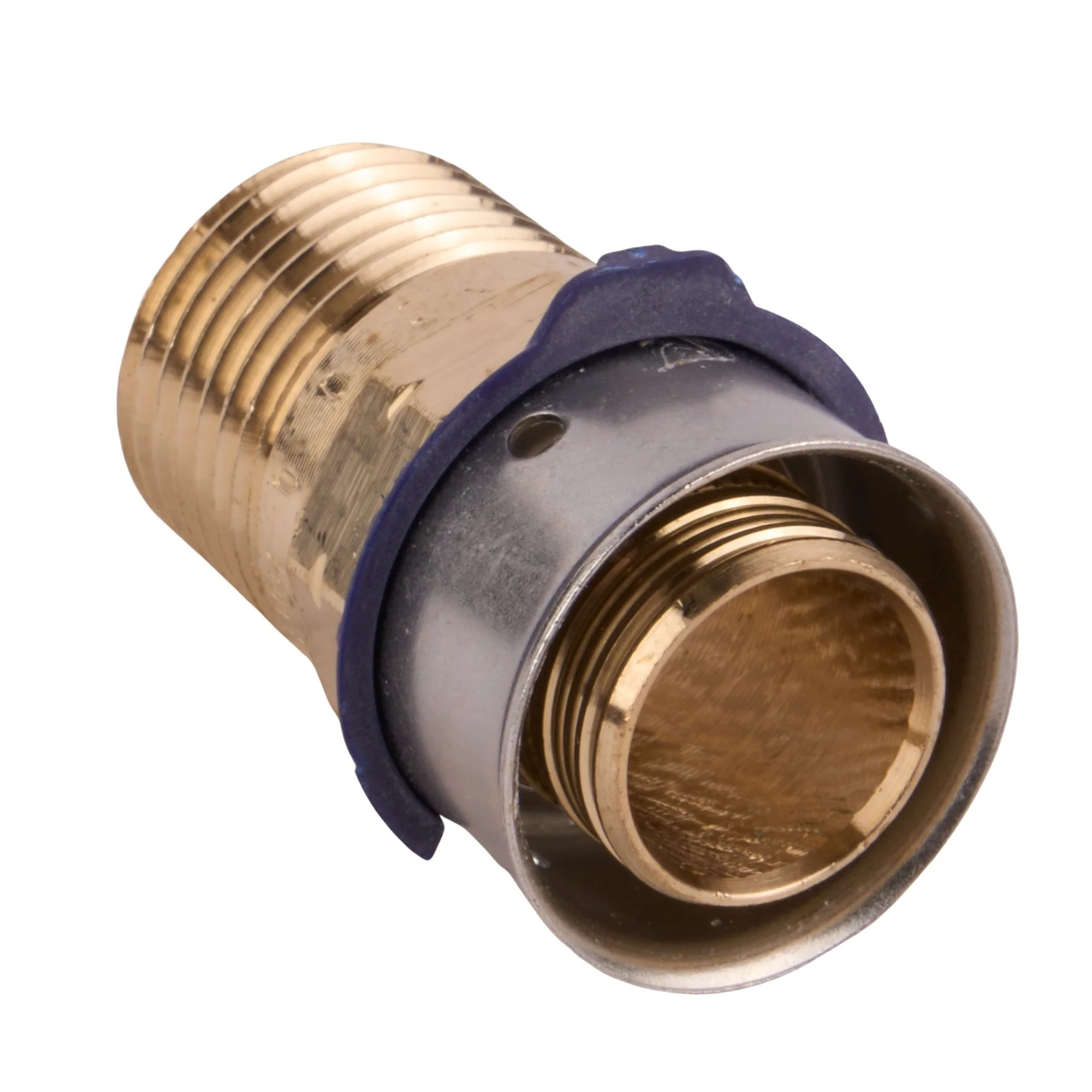 Viega Press Bronze Adapter Press x MPT (Lead Free) - Image 4