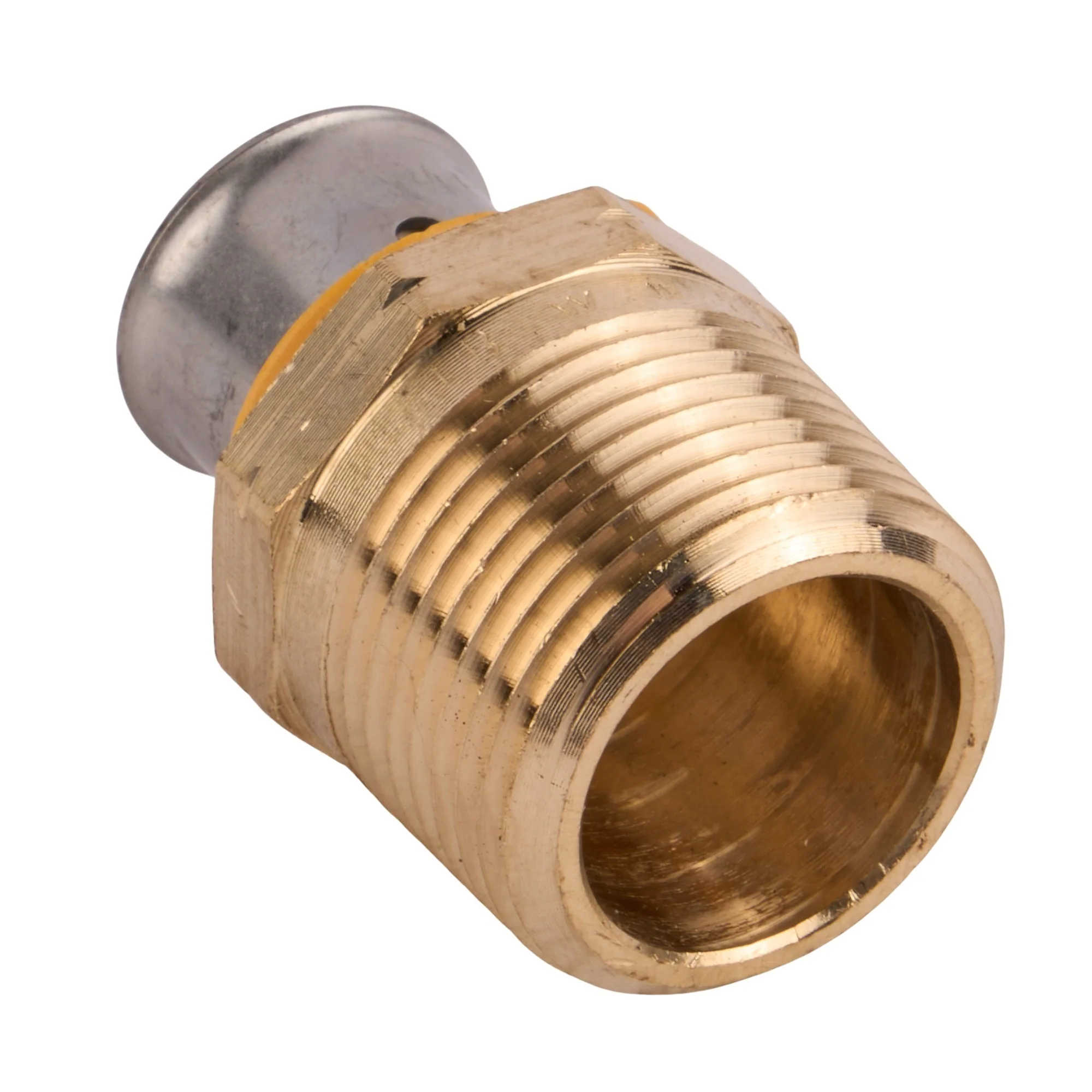 Viega Press Bronze Adapter Press x MPT (Lead Free) - Image 6