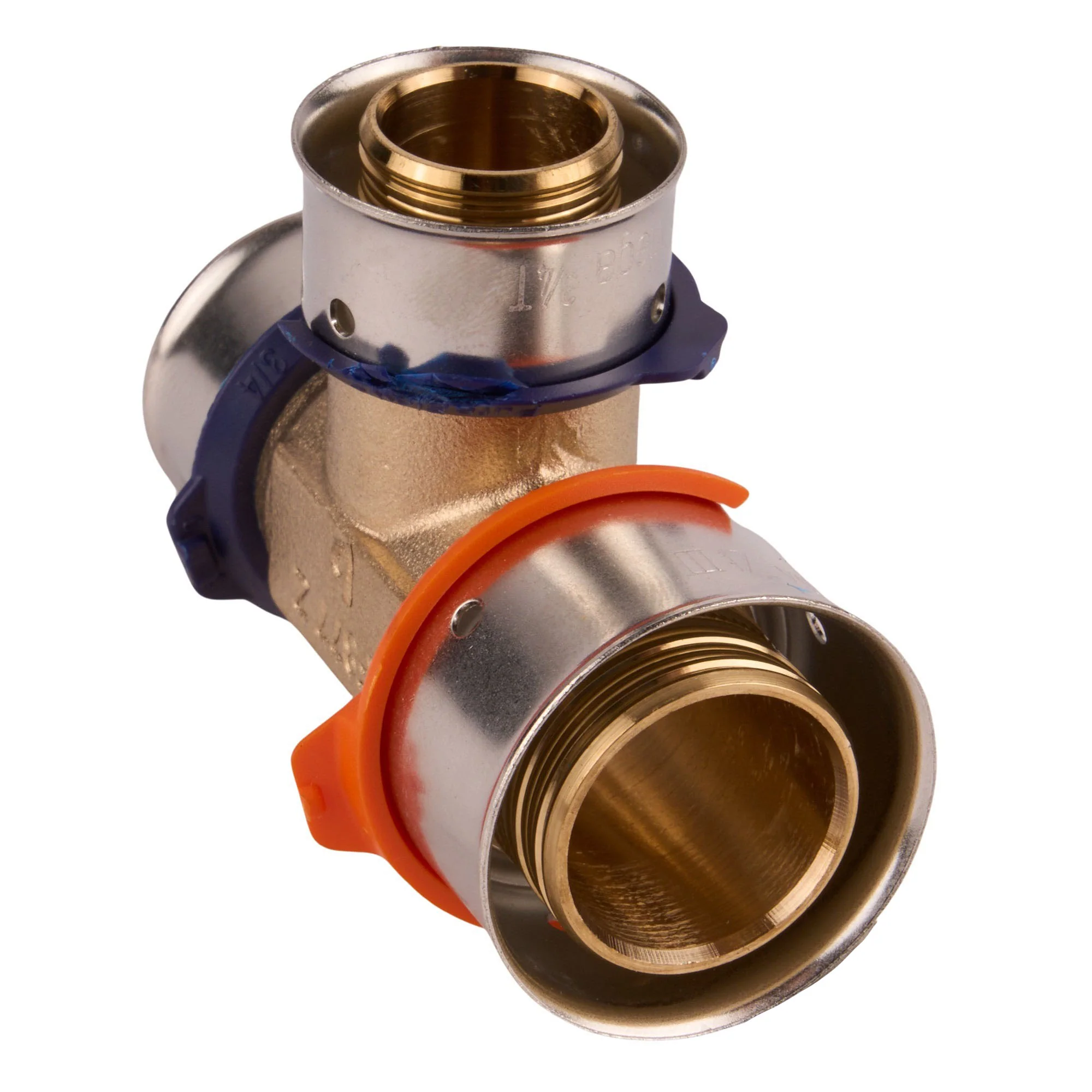 Viega Press Bronze Reducing Tee (Lead Free) - Image 3