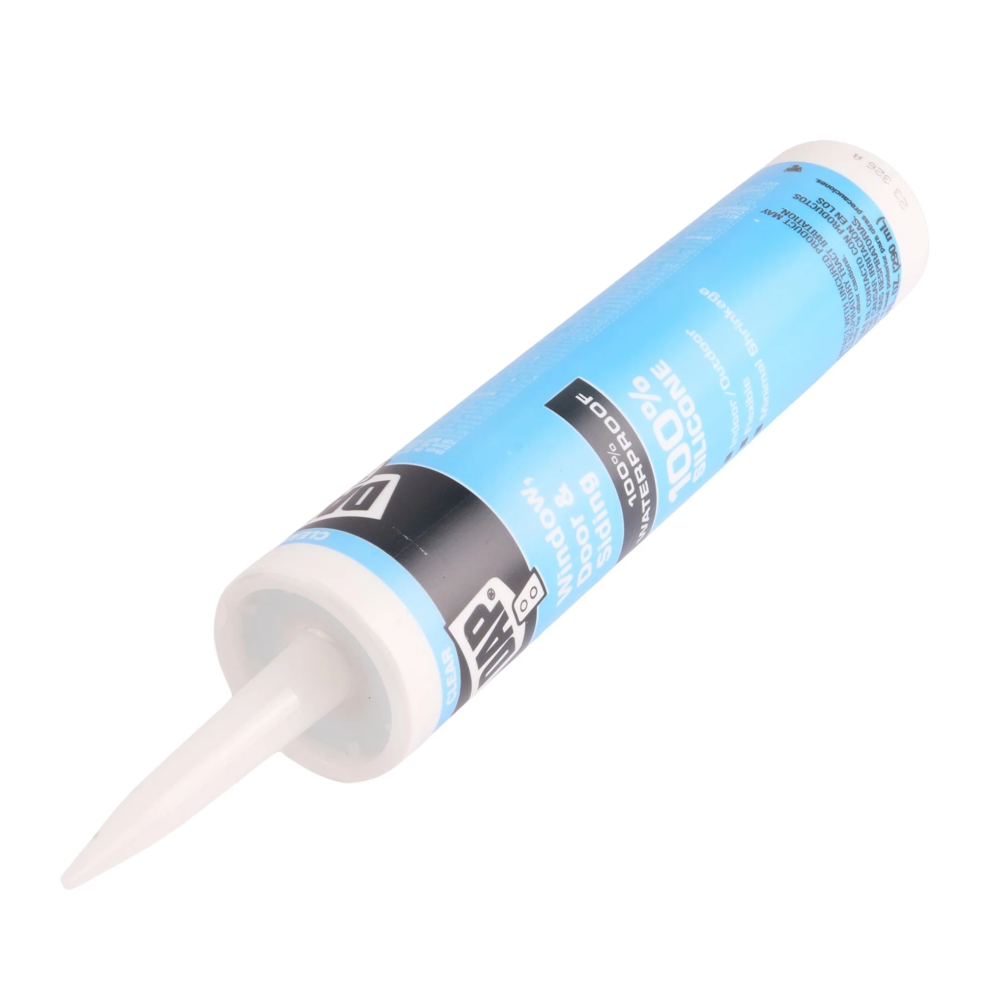 Window and Door Silicone Rubber Sealant, Clear - Image 2