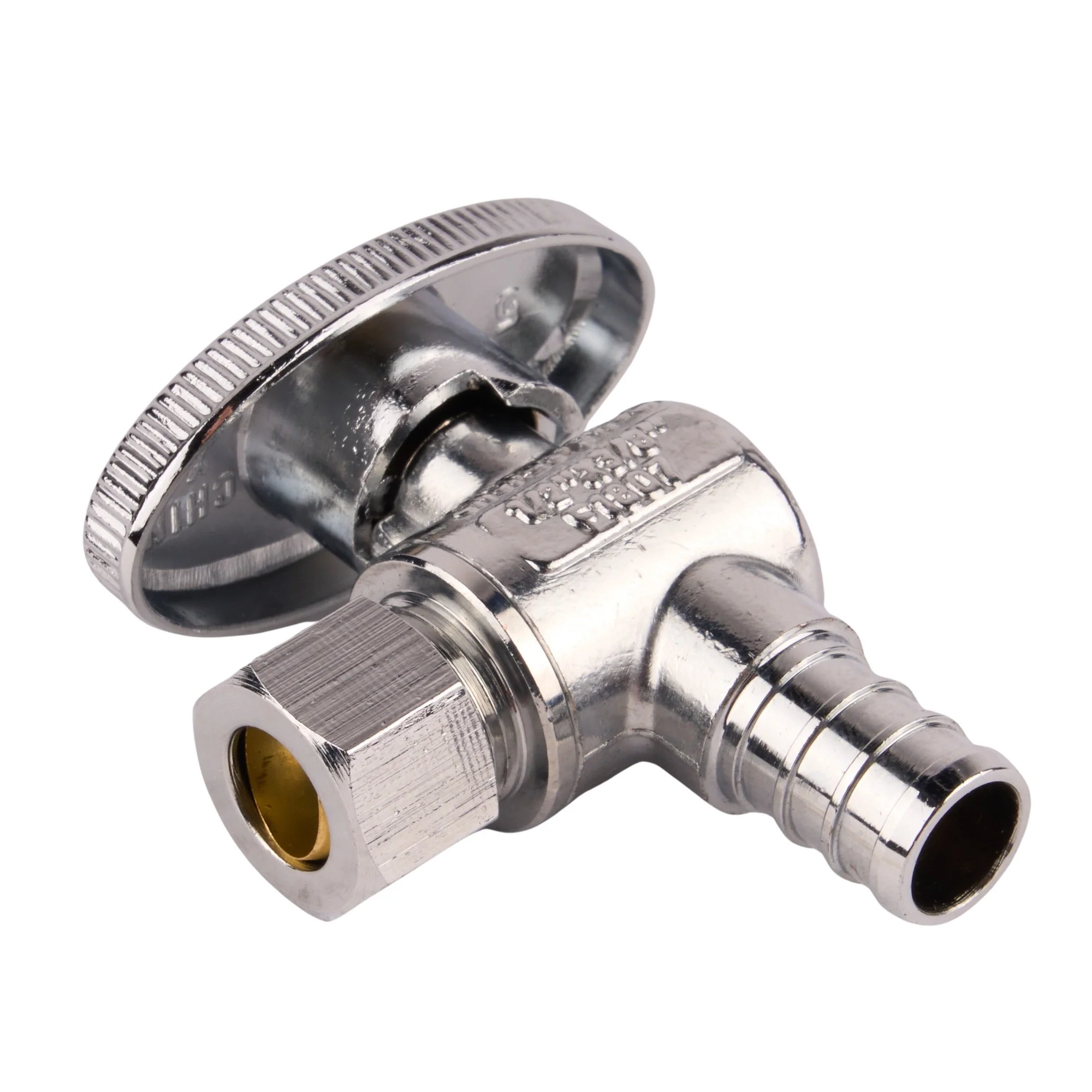 Zurn PEX Crimp Chrome-Plated Brass Angle Stop (Lead Free) - Image 4
