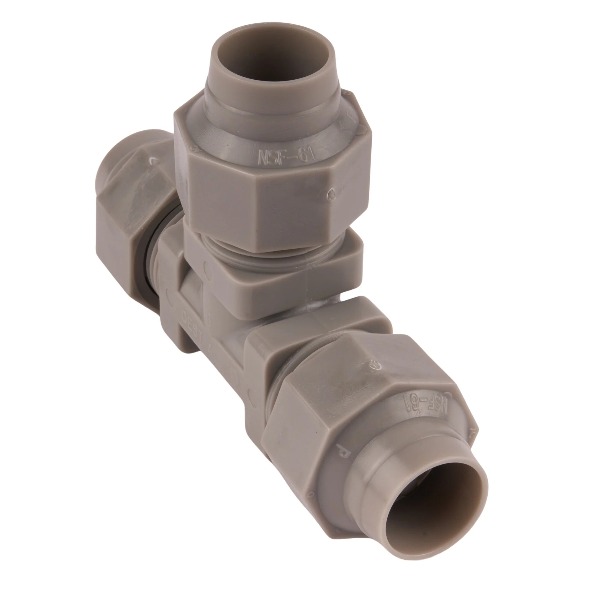 Zurn PEX Poly QickTite Tee Assembled (Lead Free) - Image 3
